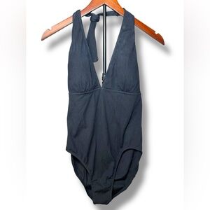 Merona One Piece‎ Black Swimsuit Sz XL EUC